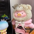 thumbnail image 2 of 10/19 cm Solo ropa Lulu Pig Retro Teddy Vinilo Labubu Bolsa colgante Muñeca linda Ropa de vestir Versión coleccionada Regalo Juguete, 2 of 5