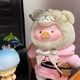 thumbnail image 2 of 10/19 cm Solo ropa Lulu Pig Retro Teddy Vinilo Labubu Bolsa colgante Muñeca linda Ropa de vestir Versión coleccionada Regalo Juguete, 2 of 5