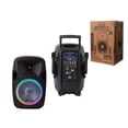 thumbnail image 2 of Absolute USPROBAT12 3000 Watts Max Pro PA DJ Active Battery Power Speaker + Speaker Stand, 2 of 9