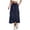 B_Navy, variant on Maoxin Women Skirt Women's Summer Print Skirt ,Black,S