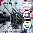 thumbnail image 2 of Guía de cadena de bicicleta Disco único Aleación de aluminio Drop Catcher Ciclismo Placa ligera Marco Protector Conjunto Accesorio Oro Speravity OD002639-03B, 2 of 7