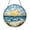 Acrylic 3.5 Inch, variant on Seagulls Dune Grass Stained Glass Style Window Suncatcher Hanging Decor, Decorative Panel Ornament for Coastal Window Art and Ocean Theme Home Decoration