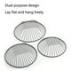 thumbnail image 2 of Cesta colgante de frutas de 3 capas, cesta colgante de frutas, almacenamiento de frutas, estilo moderno, para cocina, alta capacidad, metal resistente, plegable fácilmente, diseño de 3, 2 of 8