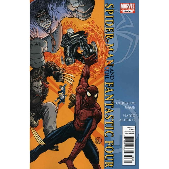Spider-Man/Fantastic Four #3 VF ; Marvel Comic Book