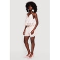 thumbnail image 2 of Women's Eyelet Hem Smocked Waist Embroidered Shorts, 2 of 4
