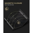 thumbnail image 6 of Innotech SC Men’s Smart Wallet Card Holder for AirTag – Slim RFID Blocking Leather Minimalist Carbon Fiber Wallet | Holds 9–14 Cards, Cash Slot & ID Window | Compatible with AirTag |Black, 6 of 7