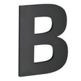 thumbnail image 1 of Unique Bargains 2.48 Inch 3D Self-Adhesive House Letter B for Hotel Mailbox Address, Matte Black, 1 of 5