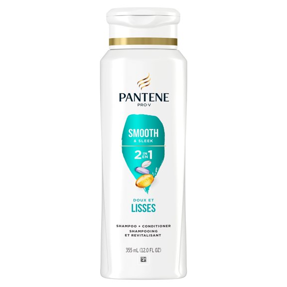 PANTENE PRO-V Smooth & Sleek 2 en 1 Shampooing et Revitalisant
