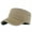 Coffee, variant on Men Classic Solid Cotton Army Hat Cadet Combat Military Flat Sun Baseball Cap