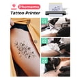 thumbnail image 6 of Phomemo M08F Wireless Tattoo Transfer Printer, Thermal Tattoo Machine with 10pcs Free Transfer Paper for Tattoo Artists & Beginners, Compatible with Smartphone & PC, Black & Green, 6 of 13