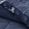 thumbnail image 4 of Madison Park Windom Twin Microfiber Down Alternative Stain Resistant Blanket - Navy, 4 of 9