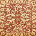 thumbnail image 1 of Ahgly Company Indoor Square Abstract Chrome Gold Yellow Abstract Area Rugs, 4' Square, 1 of 6