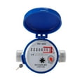 thumbnail image 1 of Smart Water Meter Water Meter Flow Measuring Instruments Home Measuring Tools With Copper Fittings Accessories ,Easy to Install, 1 of 6