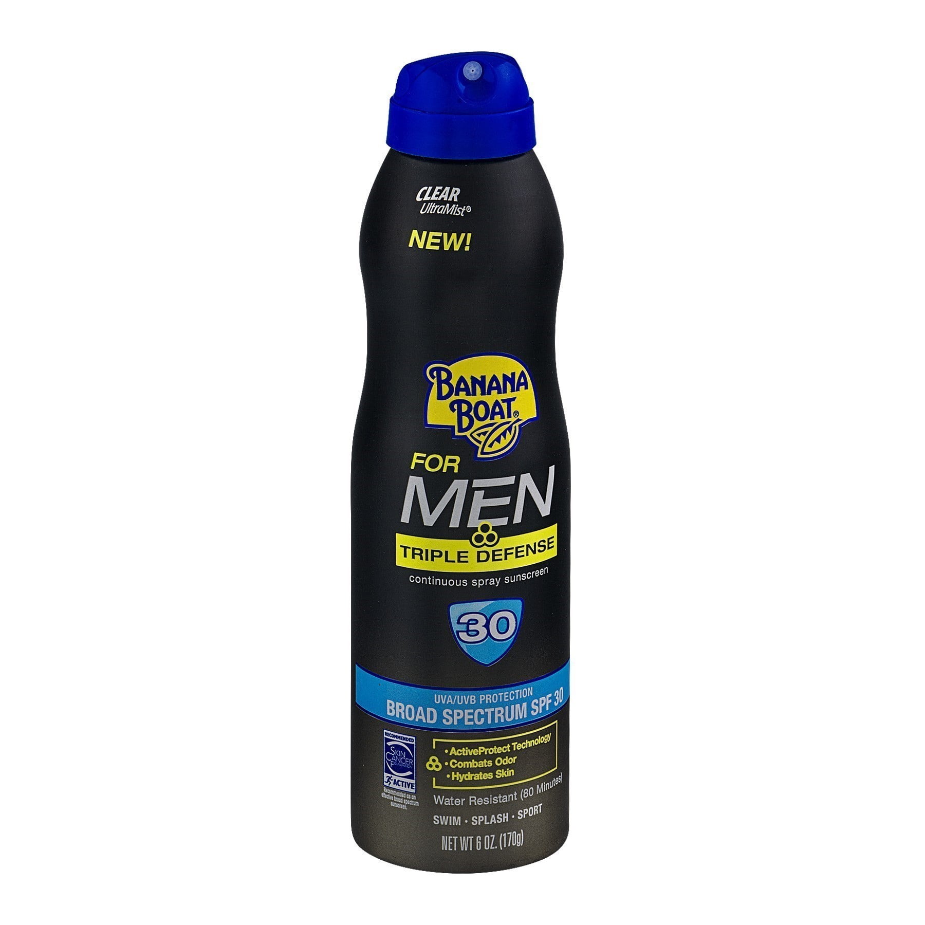 Banana Boat for Men UltraMist Sunscreen, 6 oz