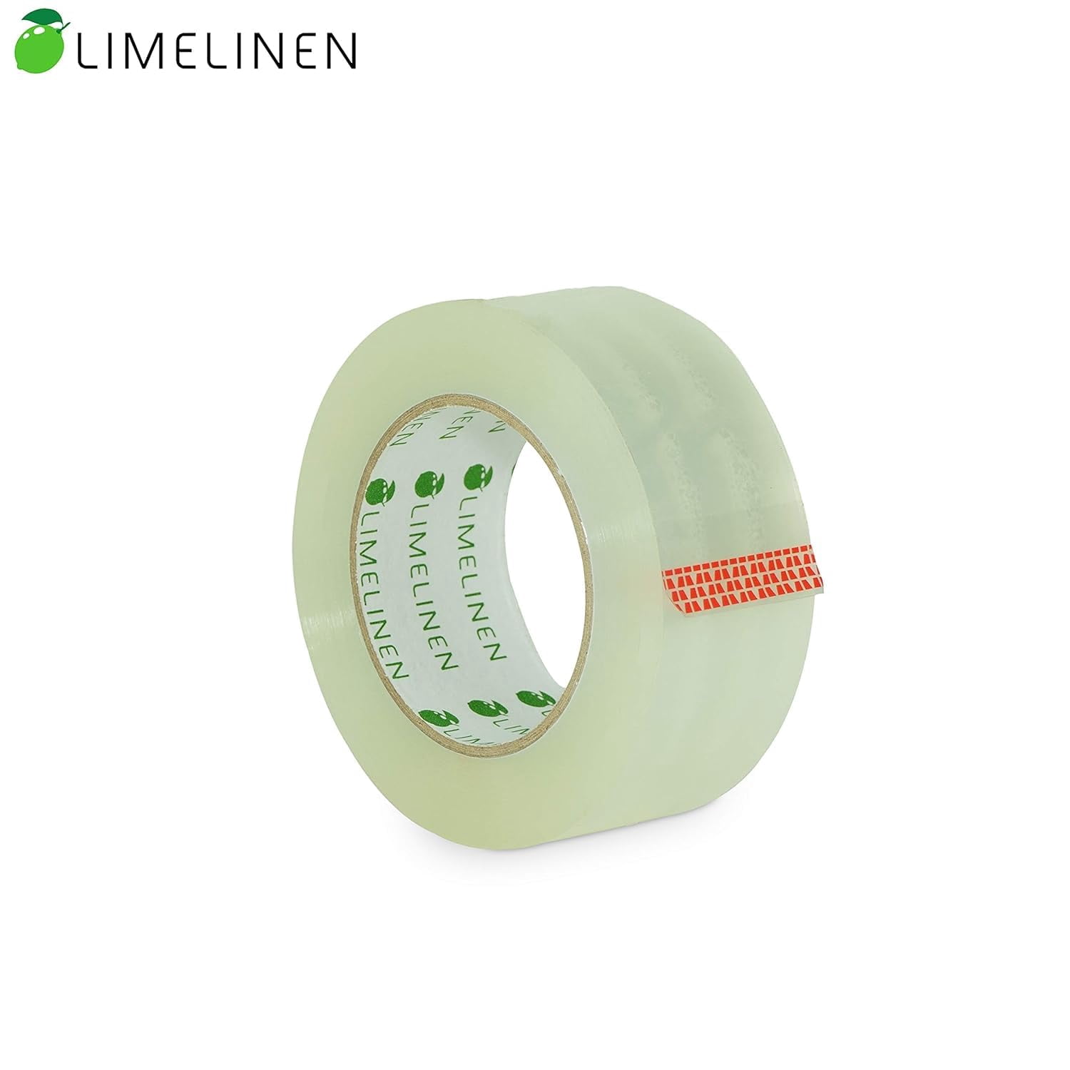 LIMELINEN Packing Tape for Moving, Packaging, Shipping - Clear - Heavy Duty Sealing Adhesive - 1.8 inch Wide, 2.7mil Thick, 65 Yards x 72 Rolls (4,680 Total Yards)