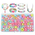 thumbnail image 1 of DIY Bead Set Creative Educational DIY Craft Bead Loose Bead Spacer Bead for Girl, 1 of 6