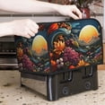 thumbnail image 7 of Daiia Sunset Floral Fantasy Landscape Pattern 4 slice Toaster Cover, Toaster Appliance Dust-proof Cover For Kitchen Small Appliance Dust Cover and Fingerprint Protection, 7 of 7