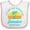 White and Pink, variant on Inktastic Enjoy the Sunshine Jamaica Summer Paradise Boys or Girls Baby Bib
