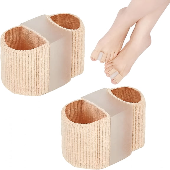 XIRQI Bunion Corrector Comfortable Toe Separator Pain Relief for Women and Men (L)