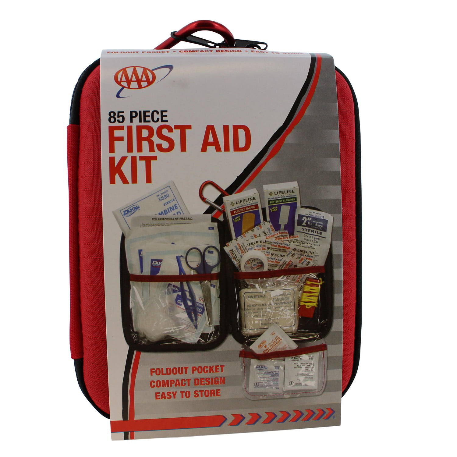 AAA 85 Piece Commuter First Aid Kit 