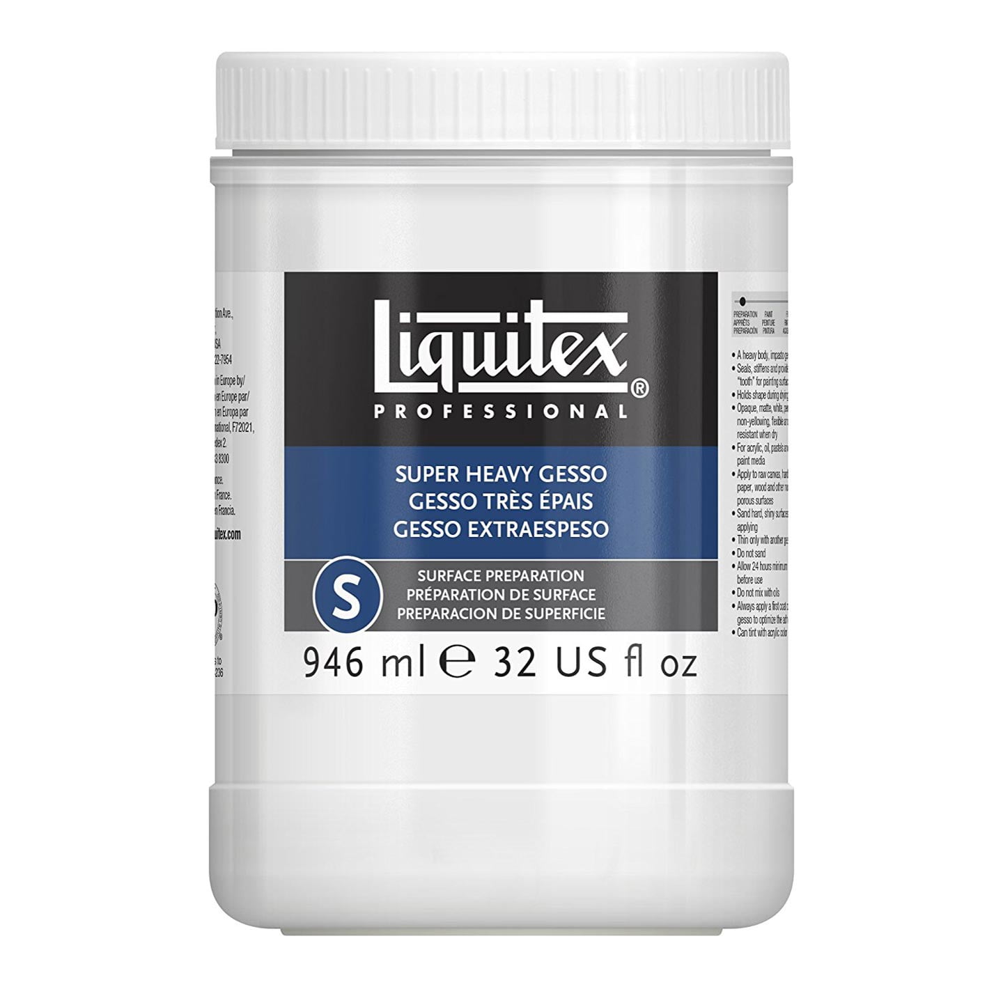 Liquitex Acrylic Gesso 32 oz