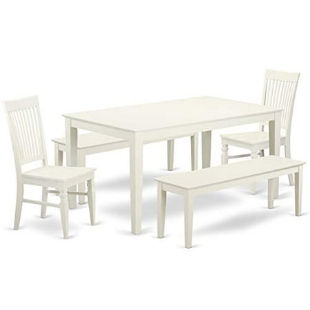 Cano5c Lwh W 5 Piece Dining For 6 Dining Room Table And 2 Chairs
