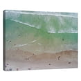 thumbnail image 4 of Masterpiece Art Gallery Beach Colors Ocean Waves By Stephanie Liverani Canvas Art Print 22" x 28", 4 of 4