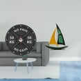 thumbnail image 2 of Adorno creativo de reloj de pared 3D y escultura de de hierro, decoración de mesa para gimnasio en casa, entrenamiento de culturismo y colecció, 2 of 8