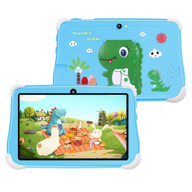 Children's Dinosaur Tablet 10.1 inch 8+256GB - Blue