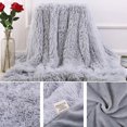 thumbnail image 4 of Couverture 80x120cm Réversible en Peluche, Couverture Chaude pour Lit, Sofa, Lit, Housse de Literie, Drap, Jeté, Blanc Crème, 4 of 5