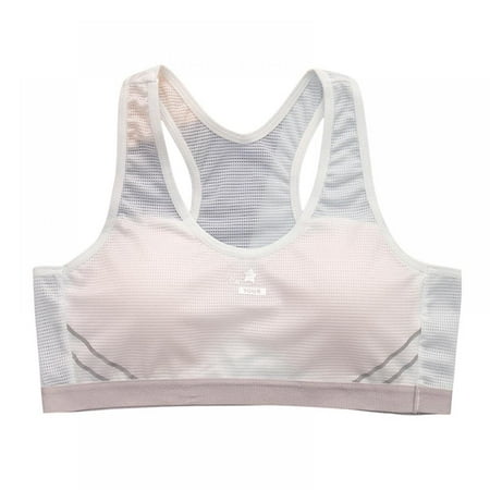 

Summer Breathe Freely Training Bras for Girls 7-12 Sports Seamless Racerback Training Bralettes