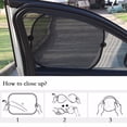 thumbnail image 4 of MasteelfCA 5pcs Car Windshield Sunshade Rear Side Windscreen Sun Shade UV Rays Protector Sunshade, 4 of 6