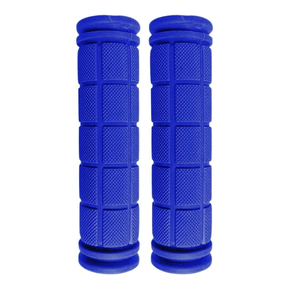 LADYGYM Universal Non Slip Bike Handle Grips Pair Soft Rubber 120Mm 22.2Mm Ergonomic Anti Fatigue Multiple Colors Mountain Road Bmx Bicycle Handlebar Set Bicycle Grips for Handlebars 2 Pack