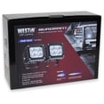 thumbnail image 3 of Westin Quadrant LED Auxiliary Light 3 inch x 2.5 inch Flood w/5W Cree (Set of 2) - Black, 3 of 4