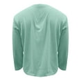 thumbnail image 5 of cfhntfmh Men's Long Sleeve Shirts 2 in 1 V Neck Thermal Undershirt Base Layer Tops Fall Winter Trendy Pullover, 5 of 6