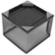 thumbnail image 5 of Caja de notas adhesivas de malla metálica para negocios, estante de escritorio, soporte para tarjetas, organizador, 5 of 8
