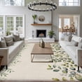 thumbnail image 4 of Eucalyptus 5'x8' Area Rug for Living Room, Sage Green Farmhouse Leaf Pastoral Plant Washable Non-Slip Rugs for Bedroom Nursery Dining Room, StainResistant Low-Pile Kitchen Carpet Large Entryway Rugs, 4 of 9