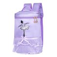 thumbnail image 1 of Bolsa de ballet Linda pajarita Ballet Dance Lace Mochila Correa ajustable Kids Latin Dance Tote JShteea El nuevo, 1 of 7