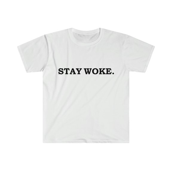 Stay Woke Unisex T-shirt S-3XL Conscious Consciousness Third Eye Melanin