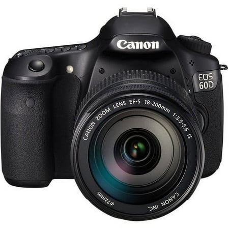 Canon EOS 60D DSLR Camera w/Canon 18-200mm IS STM Lens