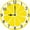 R2, variant on Kitchen Wall Clocks Lemon Clock Farmhouse Wall Decor for Dinning Room Restaurant Bar Bedroom Battery Operated Silent Clock Movement 10 Inches Non Ticking Room Decor