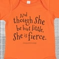 thumbnail image 4 of Inktastic Though She Be but Little Shakespeare Quote Boys or Girls Baby Bodysuit, 4 of 5