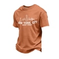 thumbnail image 2 of 9/11 25th Anniversary Shirt 911 We Will Never Forget Shirts for Men Memorial Patriotic Vintage Tee Orange XXXL, 2 of 6