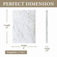 thumbnail image 3 of Koville Luxury Marble Granite Cutting Board for Kitchen,Rectangle, 12*8in, Bianco Carrara, 3 of 7