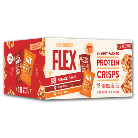 PopCorners Flex Protein Crisps, Gluten Free, 18 CT