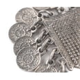 thumbnail image 3 of The Bead Chest Silver Tribal Coin Dangle Pendant, 3 of 4