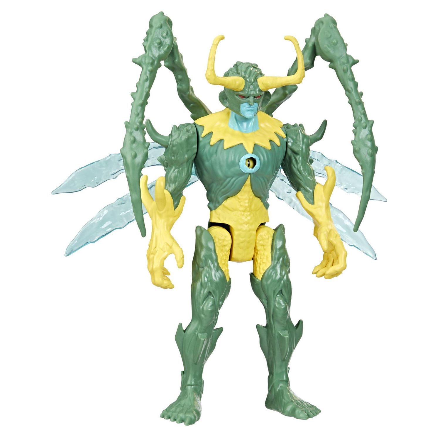 Marvel Avengers Mech Strike Monster Hunters Loki Toy, 6-Inch-Scale Deluxe Action Figure with Movable Wings, Toys for Kids Ages 4 and Up