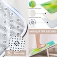 thumbnail image 4 of 4 Pcs Bathroom Sets with Shower Curtain and Rugs, Tractor Car Construction Sunset, Bathroom Decor Truck Industrial Wheels Side Shower Curtain Sets for Bathroom Decor, 4 of 4