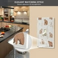 thumbnail image 5 of Yayeee Duplex Wall Plate 1-Gang 4.5"x2.7" Home Receptacle Light Switch Decorative Outlet Cover, Gray Bears, 5 of 7