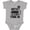 AC-Heather Grey, variant on CB Ham Radio Fan Trucker Gift Boys or Girls Baby Bodysuit
